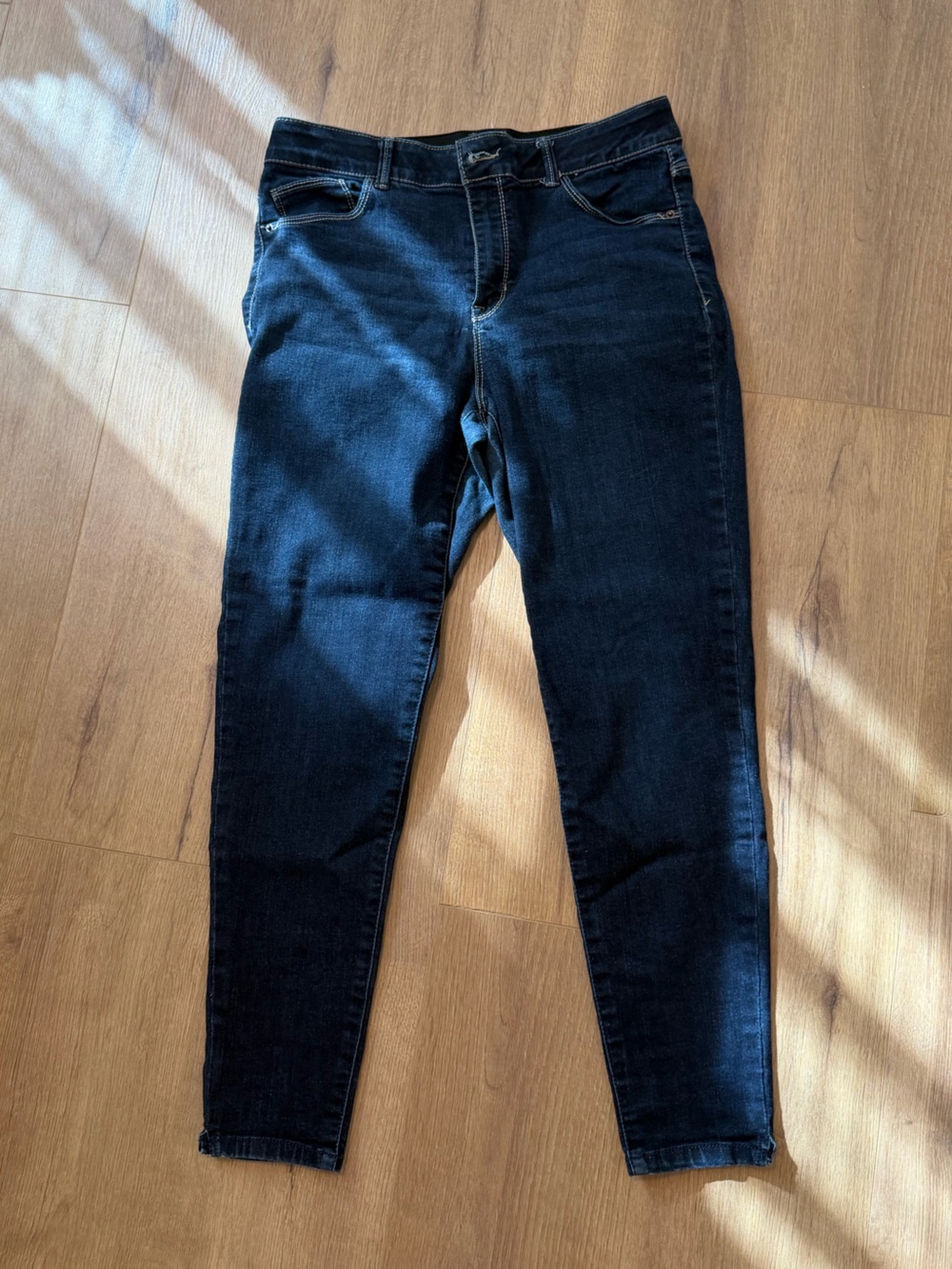 Knox Rose Dark Blue Skinny Jeans for Women